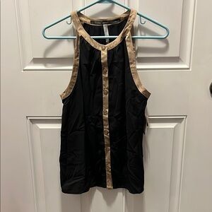 Kensie Black Tank Top Classic Sleeveless Style
